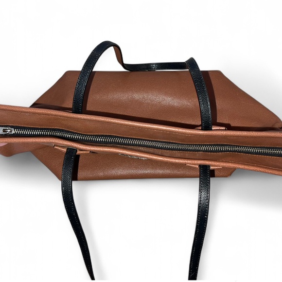 Coach Tan Leather Tote Bag - Picture 4 of 7